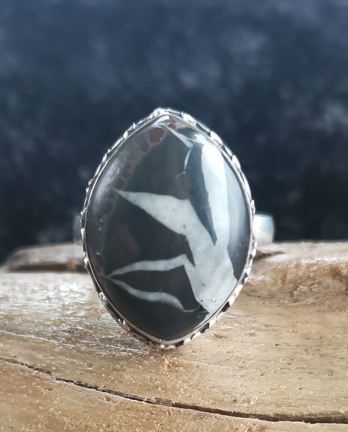 Septarian ring sale