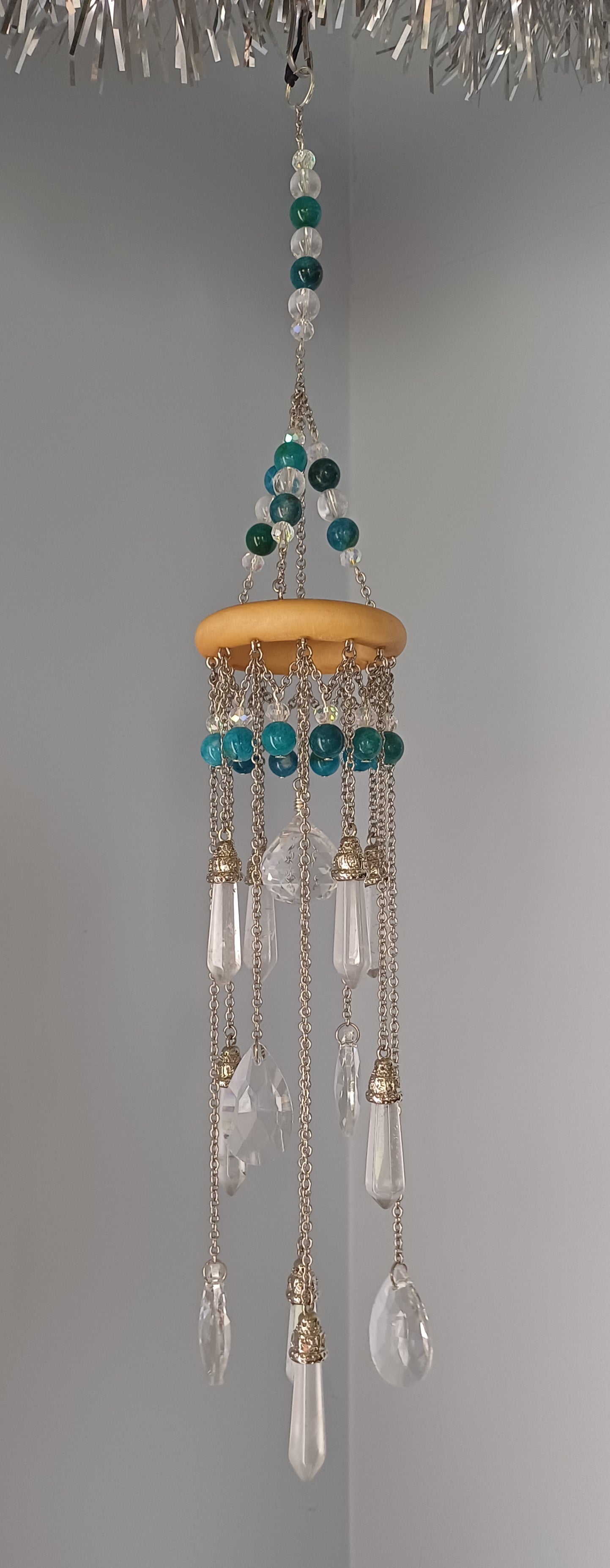 Quartz/Apatite Suncatcher