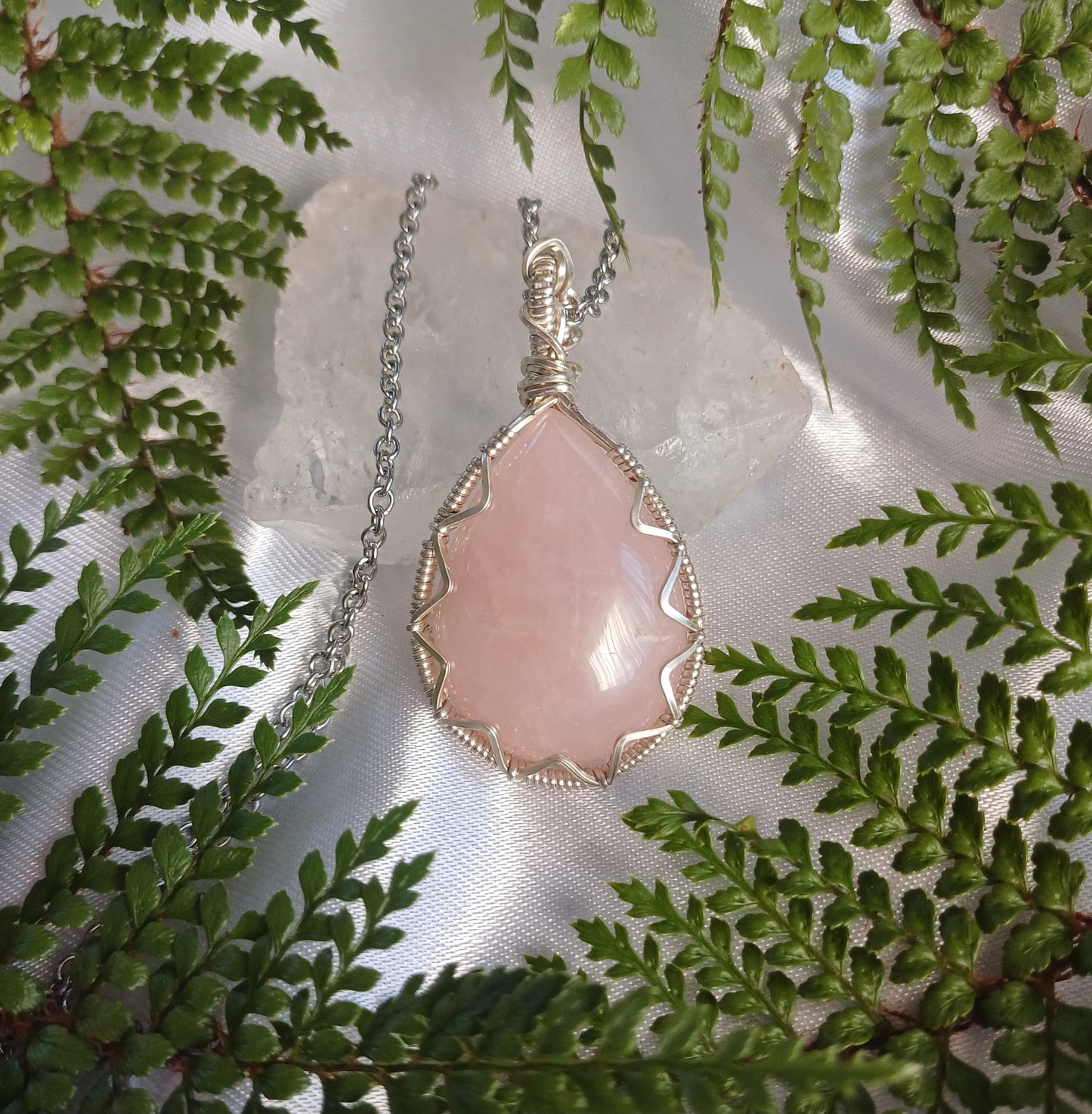 Rose Quartz Pendant