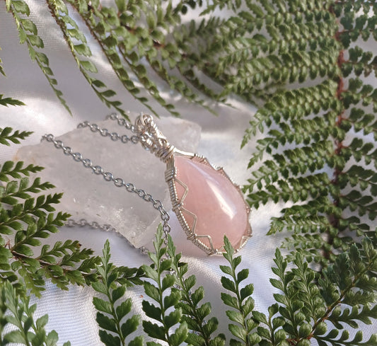 Rose Quartz Pendant