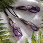 Amethyst Point Macrame