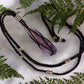 Amethyst Point Macrame