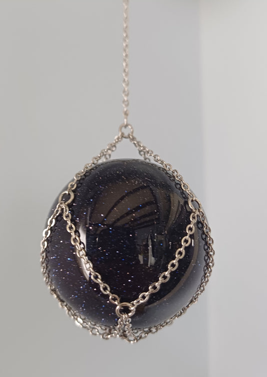 Blue Goldstone Hanger