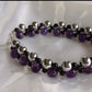 Amethyst & Hematite Bracelet