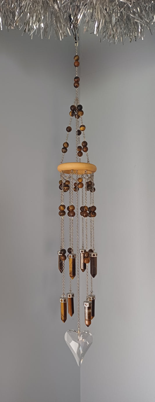 Tiger Eye Suncatcher