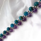 Amethyst & Apatite Bracelet