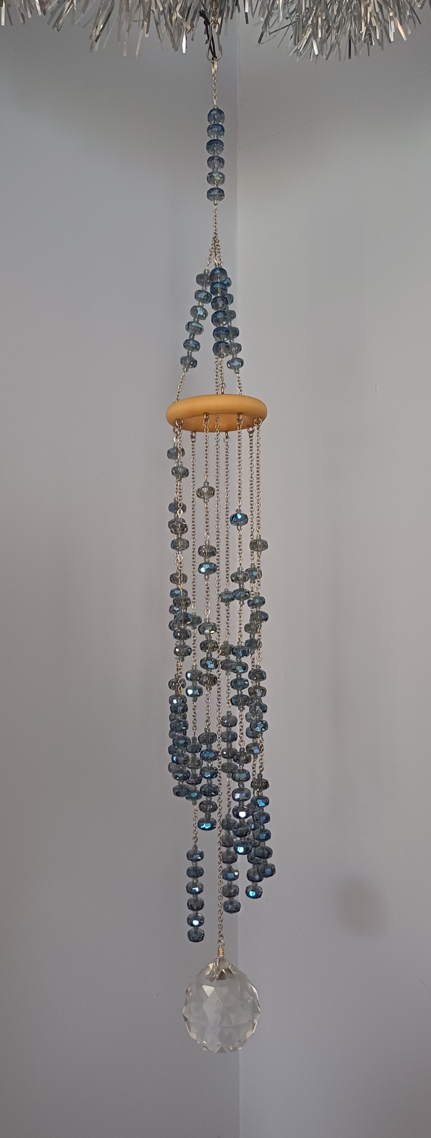 Blue Abacus Suncatcher