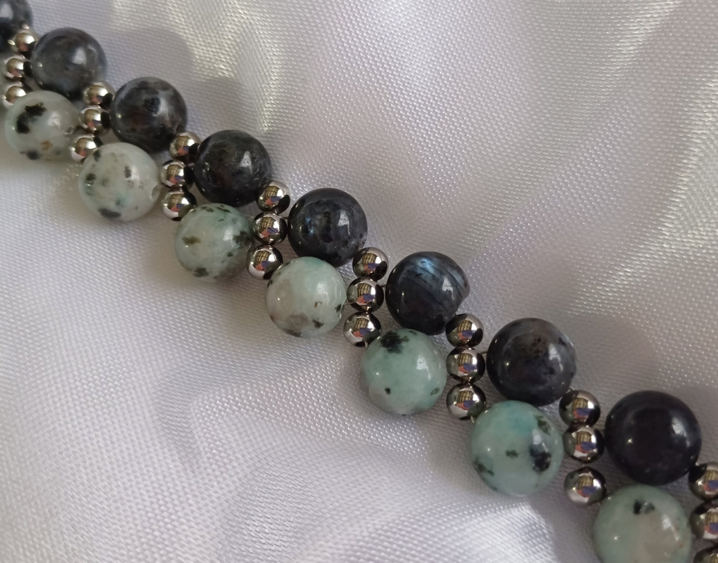 Moonstone & Labradorite Bracelet