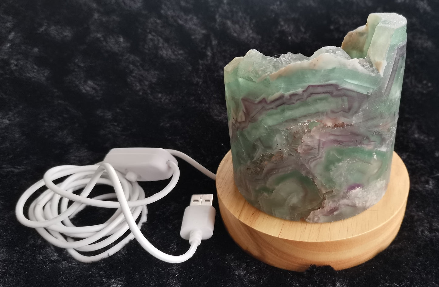 Fluorite Lamp