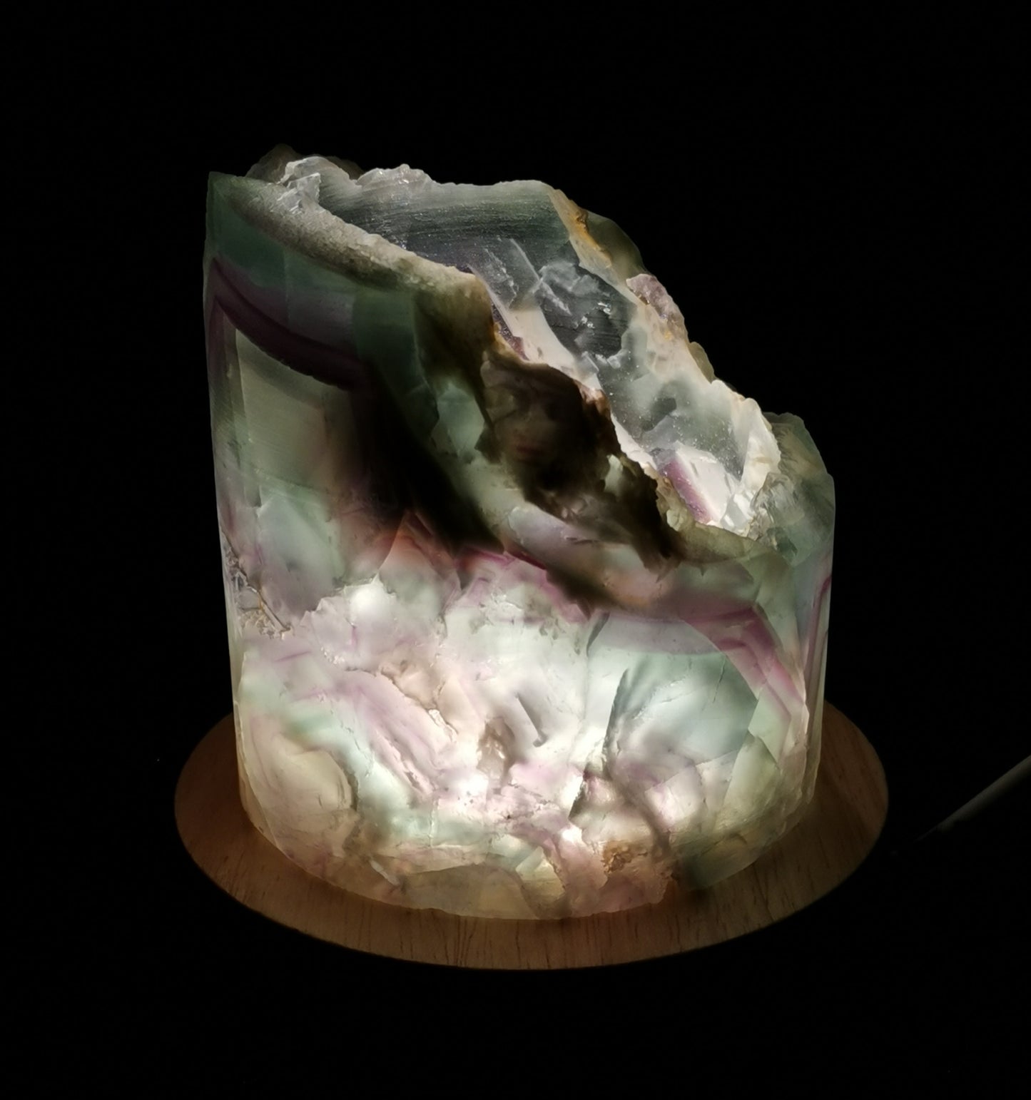 Fluorite Lamp