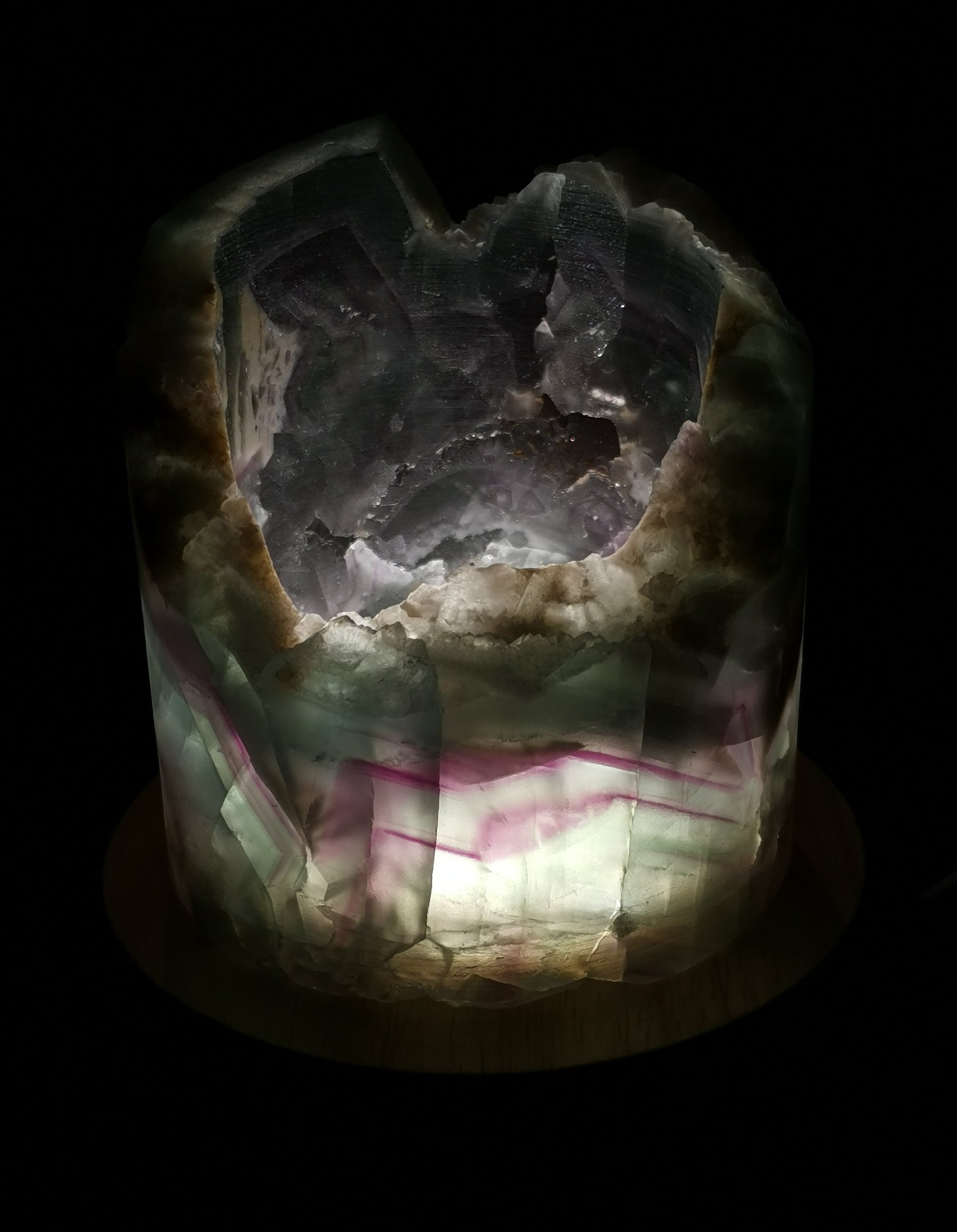 Fluorite Lamp
