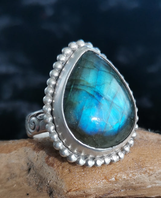 Labradorite Ring